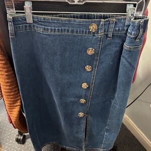 One 5 one denim skirt M // 110507